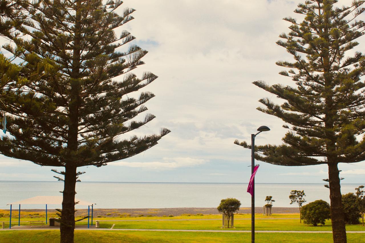 โรงแรม เดอะ นอติลุส เนเปียร์ ภายนอก รูปภาพ View of the bay from the foreshore